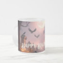 Recherche de nuit de halloween tasses Clair de lune