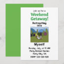 Recherche de séjour invitations Minimaliste