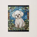 Recherche de frise de bichon puzzles Dog