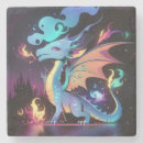 Suche nach blauer drache untersetzer Kreatur