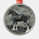 Recherche de chevaux de trait ornements Clydesdale