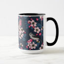 Recherche de fleur romantique tasses Oiseaux