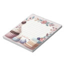 Recherche de pâtisserie blocsnotes Aquarelle