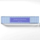 Suche nach niedliches muster namensplaketten Blau