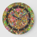 Suche nach psychedelische blumen wanduhren Muster