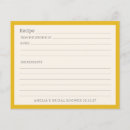 Recherche de recettes cartes Minimaliste