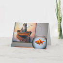 Recherche de poisson rouge drôle cartes postales Pêche