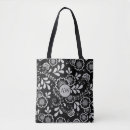 Recherche de dentelle noire sacs Fleurs