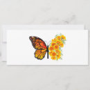 Recherche de monarque vœux cartes Jaune