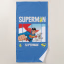 Recherche de superman serviettes de plage Man of steel