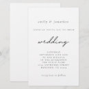 Recherche de grand blanc invitations Typographie