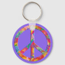 Recherche de de flower power porteclés Symbole