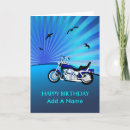 Recherche de motorbikes vœux cartes Rétro