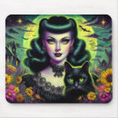 Recherche de wiccans tapis souris Halloween