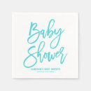 Suche nach baby shower serviettes Blau