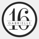 Recherche de faveur etiquettes Noir et blanc