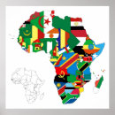 Suche nach karte von afrika poster Nigeria