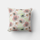 Recherche de fleurs blanches coussins Aquarelle