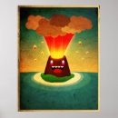 Suche nach volcano poster Niedlich