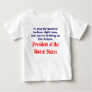 Recherche de président bébé tshirts Drôle