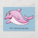 Recherche de dauphins cartes postales Illustration