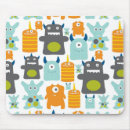 Recherche de monstre mignon tapis souris Coloré