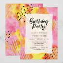 Recherche de abstrait anniversaire invitations Scintille