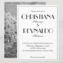 Recherche de 16x22 mariage invitations Minimaliste