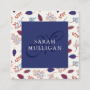 Suche nach blaues muster visitenkarten Für sie