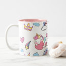 Recherche de motif licorne tasses Filles