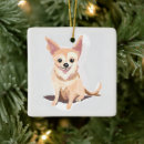 Recherche de chien mignon ornements Aquarelle
