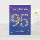 Recherche de 95 ans anniversaire cartes Joyeux 95e anniversaire