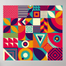 Suche nach coole geometrische formen poster Muster