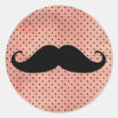 Recherche de moustache vintage autocollants Rétro