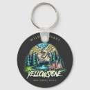 Suche nach yellowstone park schlüsselanhänger Gelbstein