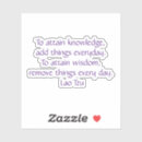 Suche nach lao aufkleber Taoismus