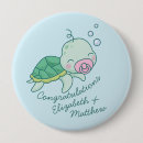 Recherche de tortue mignonne badges Plage