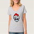 Recherche de navidad de feliz tshirts Crâne