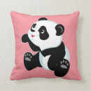 Recherche de ours panda coussins Illustration