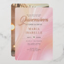 Recherche de marbre rose invitations Quinceanera