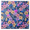 Recherche de fleurs stylisées carreaux Motif floral