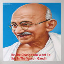 Recherche de gandhi posters Ghandi