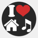 Recherche de musique électronique autocollants Maison