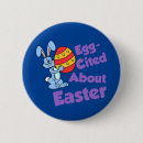 Suche nach ostern für kinder buttons Cartoon