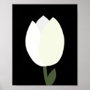 Recherche de tulipes noires posters Noir et blanc