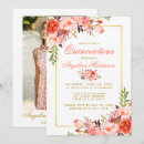 Recherche de quinceanera corail invitations Pêche