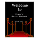 Suche nach sweet 16 birthday poster Glamourös