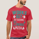 Recherche de funny pizza tshirts Amour
