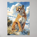 Suche nach berglöwen poster Wildkatze