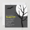 Recherche de nuit halloween invitations Parti